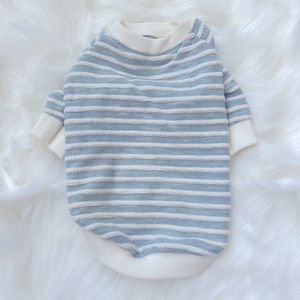Studio Eloise Mint and Cream Striped Tee